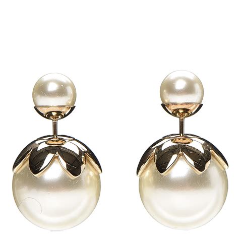 christian dior ohrring|dior pearl earrings.